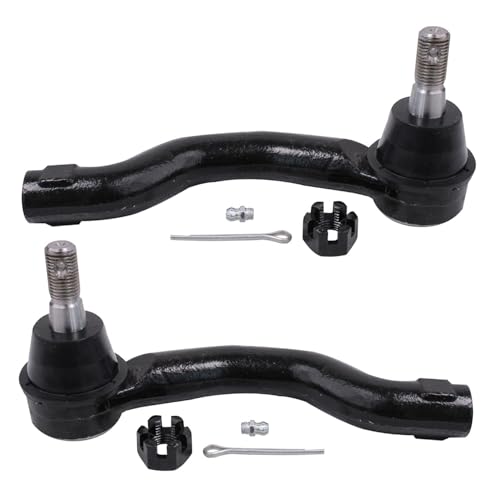 Image of Detroit Axle - 12pc Front End Kit for 05-19 Nissan Frontier 05-15 Xterra 2005-2012 Pathfinder, 4 Upper Lower Control Arms with Ball Joints 4 Outer Inner Tie Rod Ends 2 Boots 2 Sway Bars Replacement