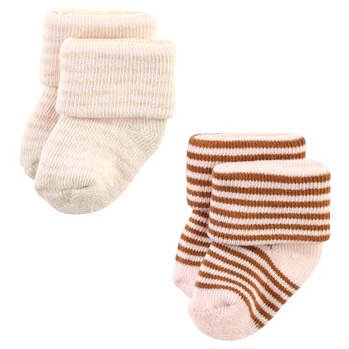 Image of Hudson Baby Baby 8-pack Cotton Rich Newborn and Terry Socks