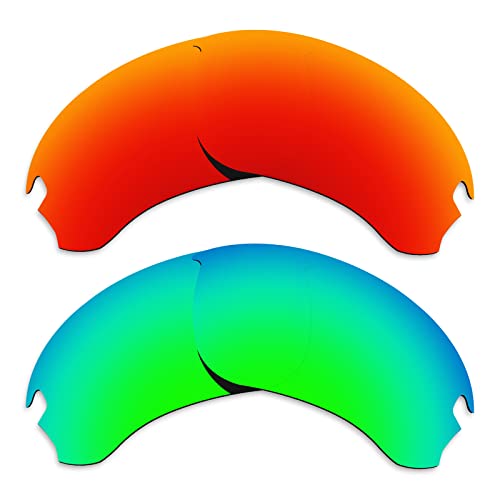 Image of Alphax Polarized Replacement Lenses for Oakley Si Speed Jacket OO9228 Sunglasses - Glare Reduction | Precision Cutting