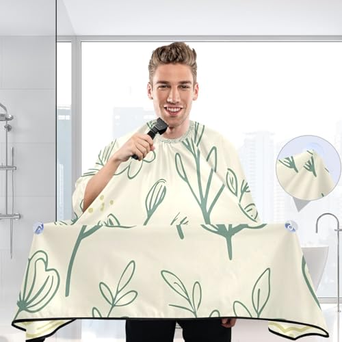 Capa de Corte de Cabello Profesional Impermeable con Cierre Ajustable para Barbería MAOBLYR miniatura 6