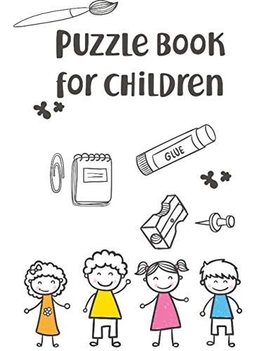 Puzzle book for children: activity book for children I large puzzle ...