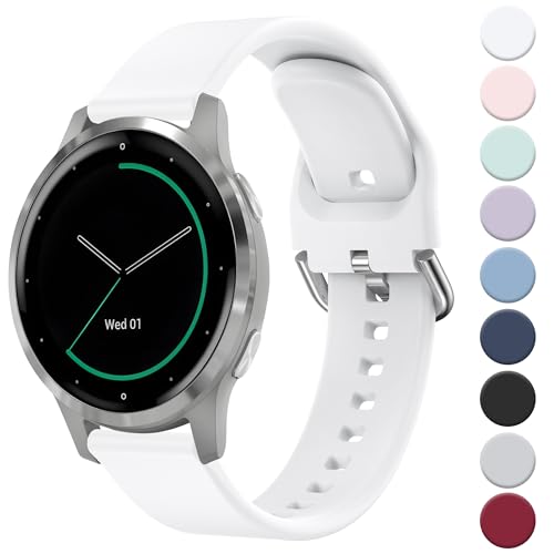 Image of Tobfit 18mm Silicone Watch Strap Compatible for Titan, Timex, Casio, Sonata,HMT etc,Quick Release Sport Loop Colorful Strap