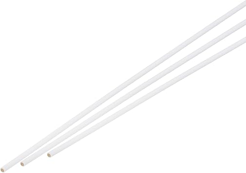 MECCANIXITY 3Pcs Brass Brazing Rods Flux Coated, Phosphor Copper Solder, Low Temperature Welding Sticks 3/32"x9/64"x20" for Copper Repair, Hvac