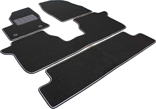 SPRINT01320 Automatten aus rutschfestem Teppich, kompatibel mit Connect Tourneo 7-Sitzer ab 2014