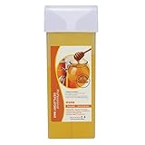 100G Professionelles Enthaarungswachs, 12Tastes Wachscreme Für Die Gesichtshaarentfernung For Frisier-Cremes & Wachs Für Wachswärmer-Set(Honig)