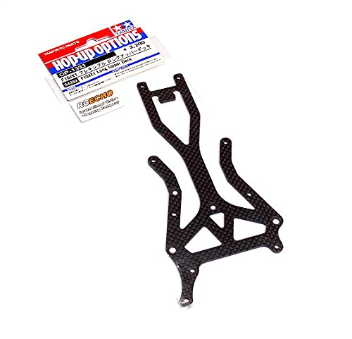 Platine F104X1 Long Upper Deck Tamiya 54333 pour stabiliser la trajectoire en virage rapide