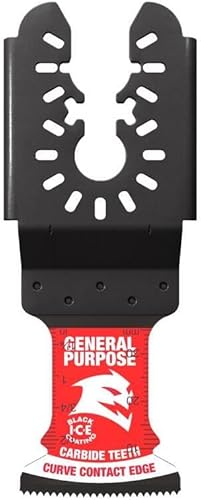 Miniatura 3 de Diablo AMPED Demo Demon - Hoja oscilante de carburo de ajuste universal para cortes generales, ancho de corte de 1-1/4 pulgadas, profundidad de