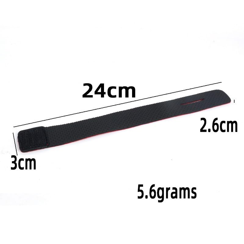 Set de 5 o 10 correas elásticas multicolor para cañas de pescar miniatura 2