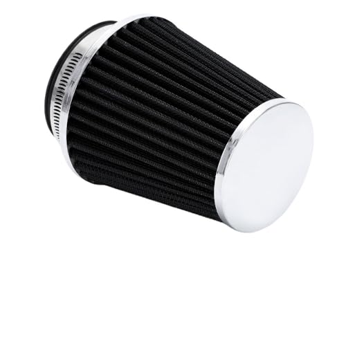 Filtro de aire de alto flujo universal para coche con cuello de 76 a 60mm 4