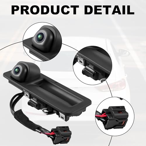 Image of PartsFlow 95760-F2000 Rear View Backup Camera Trunk Switch Fits 2017 2018 Hyundai Elantra 95760F2000