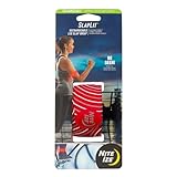 Nite Ize SlapLit Rechargeable LED Slap Wrap - Light-Up Slap Band for Wrists or Ankles - Wristband with LED Light for Nighttime Visibility - Running, Biking, Hiking & More - Red with Red LED