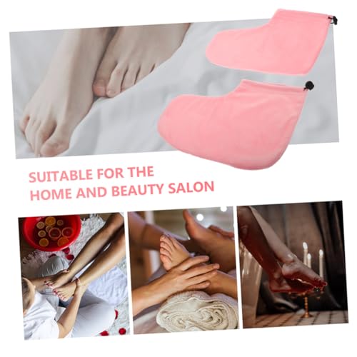 Chaussettes de soin pour paraffine et hydratation intense des pieds secs