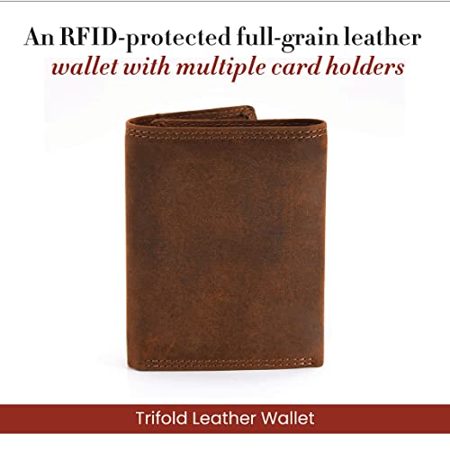Style N Craft Trifold Leather Wallet2