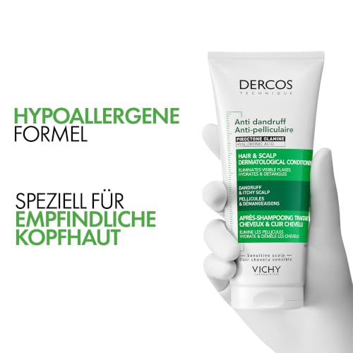 Vichy Dercos Balsamo Anti-Forfora, Per Cuoio Capelluto Sensibile, Azione Idratante, Prurito Ridotto e Capelli Districati… – Ansicht 7