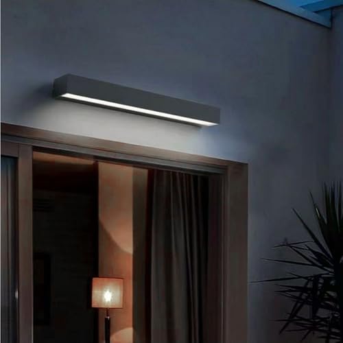 Lámparas de pared modernas que resisten la lluvia con protección impermeable IP65 luz neutra