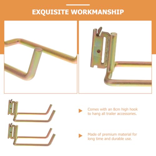 Crochet E-track haute résistance pour support de pelle stable - 3