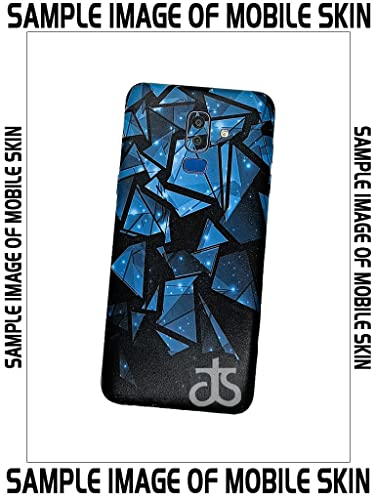 Image of AtOdds - Mobile Skin Sticker Compatible with Samsung Galaxy S20 Ultra (Coverage - Back+Camera+Sides) (Blue Crystal)