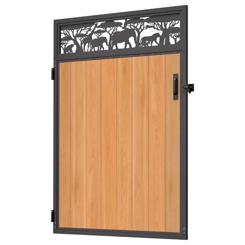 Bitals 4x6FT Anti Sag Wooden Gate Kit
