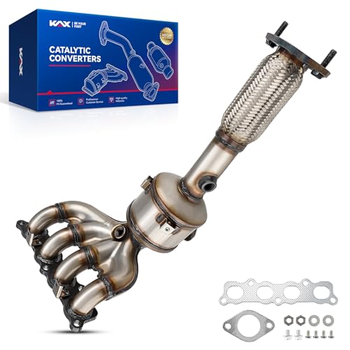 KAX Automotive Replacement Catalytic Converter Fit for 2011-2019 Fiesta 1.6L Naturally Aspirated Replace 674927,AE8Z5G232A,16610,49552,641504,49522(EPA Compliant)