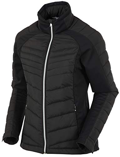 Sunice Chelsey Thermal Featherless Womens Down Jacket with 3M Thinsulate Black