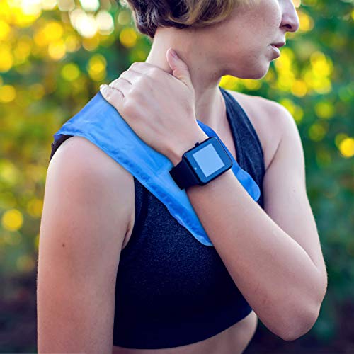 Relaxdays Koelpad groot, schouder en rug, klittenbandsluiting, gel, warm en koud, eerstehulp, meervoudige compressie… - Image 3