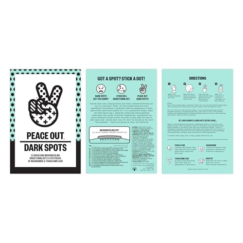 PEACE OUT Microneedling Dark Spot Brightening Dots