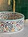 Handmade Countertop Ceramic Wash basin Sink, Floral Sink Bowl, Hand Painted Above Counter Vanity Vessel Sink, Farmhouse Bathroom Ceramic Basin with 2 Gifts (14