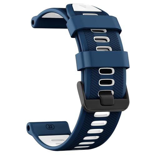 Bracelet montre 22mm Garmin Forerunner 955 en silicone anti-transpiration