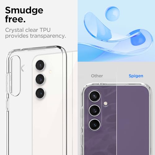 Image of Spigen Liquid Crystal | Samsung Galaxy S23 FE Case [Transparent] [Flexible] Galaxy S23 FE Back Cover | TPU - Crystal Clear