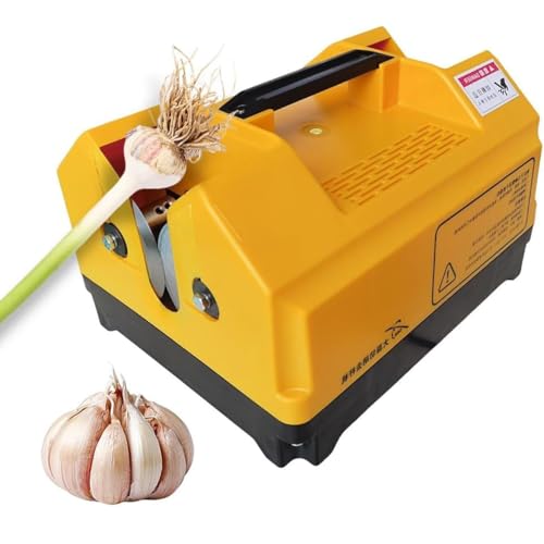 Cortador eléctrico de raíces de ajo y tallos