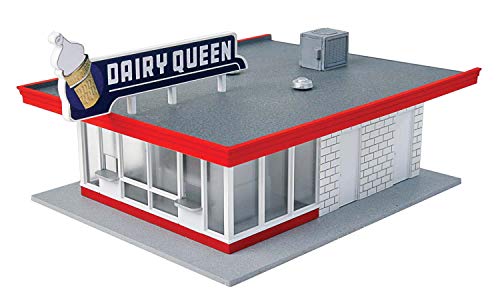 image for Micro-Mark Walther Cornerstone Vintage Dairy Queen® Structure Kit, HO