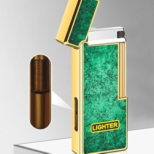 Encendedor de butano con llama suave y lateral miniatura 4