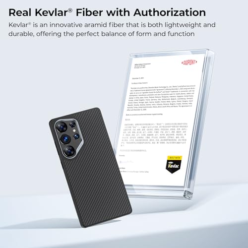 BENKS S25 Ultra Case, ArmorPro Case for Samsung Galaxy S25 Ultra Compatible with Magsafe, [Military Grade Protection] Shockproof Protective Built with Dupont Kevlar 600D Fiber