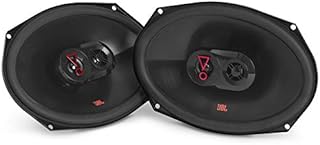 JBL Stage 39637F - 6” x 9” Three-way car audio speaker, No Grill