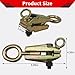 MCMMLDM 5 Ton 2 Way Auto Body Frame Repair Scissor Clamp Puller Grips Car Collision Panel Tool Kit Self-Tightening