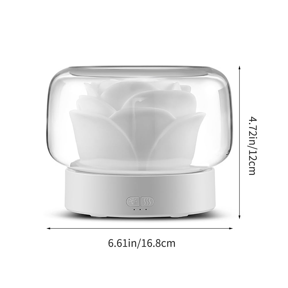 Difusor de aceites esenciales de aromaterapia + luz ambiental para regalo enchufe de la UE