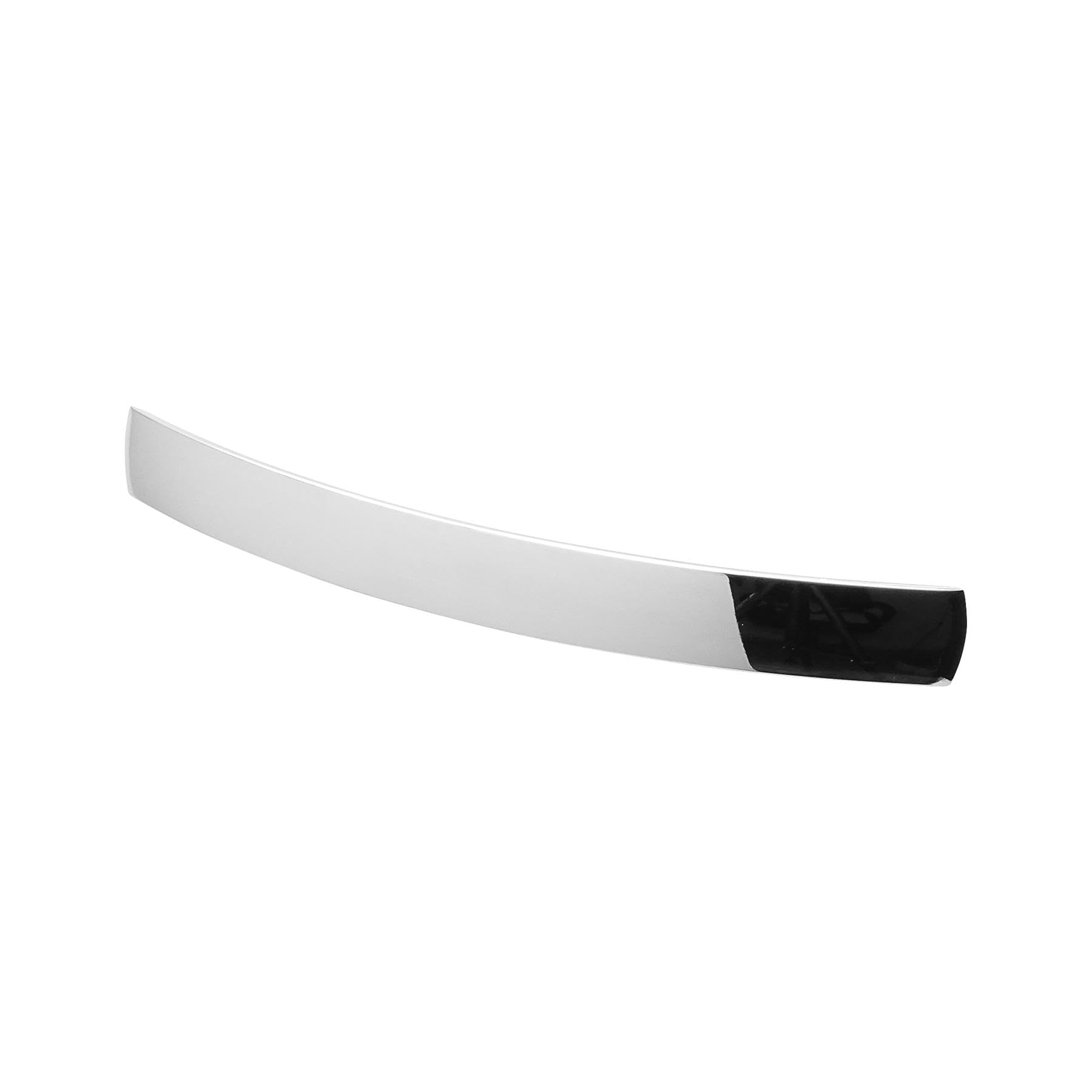 Decoranddecor Loch Polished Chrome Cupboard Handles – 160mm Hole Centre Bow Shape Pulls for Kitchen Cabinets and Drawers, Modern Curved Design Ideal for Cupboards, Wardrobes and Storage Furniture