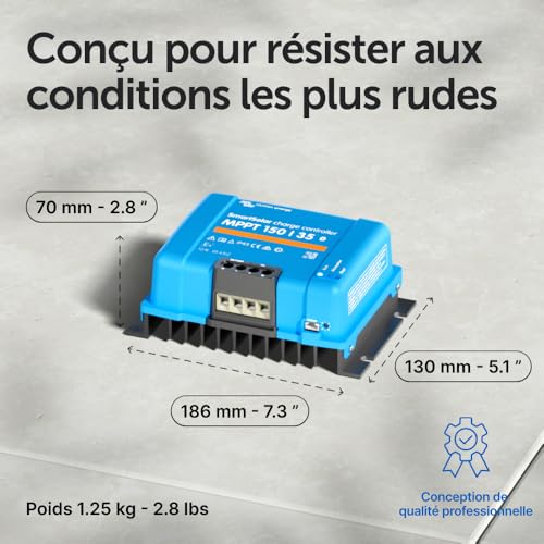 Régulateur MPPT 150V 35 amp pour recharger efficacement vos batteries solaires en Bluetooth - 3