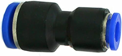 myoseya エア ホース 用 ワンタッチ 管継手 ユニオン ストレート クイック 継手 プラスチック製 エアー コネクター アダプター 直