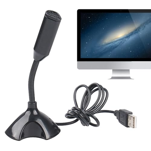 Micrófono USB para PC - Mic Mic De Condensador De Escritorio Plug & Play | Microfono De Reducción De Ruido Compatible para Juegos, Grabación, Transmisión Y Micrófono