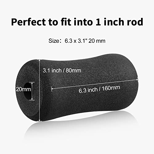 image for Sratte 4pcs Foot Foam Pads Rollers Set Foam Roller Foam Foot Pads Mach