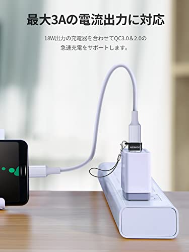 UGREEN タイプC USB 変換アダプタ 超小型 Type-C メス to USB-A オス 変換コネクタ の商品画像 1