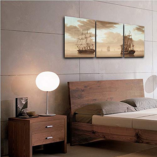 Peinture salon moderne voilier pour une ambiance bord de mer