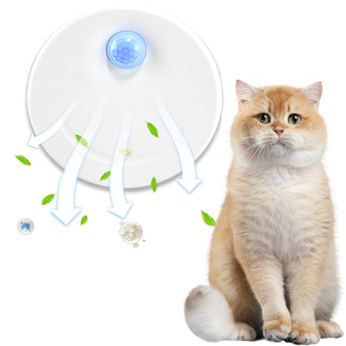 Tevimpeya Multi- function Cat Litter Deodorizer Home Air Purifier Cleaner USB Charging Odour Eliminator, 2328007-135UK-FBM