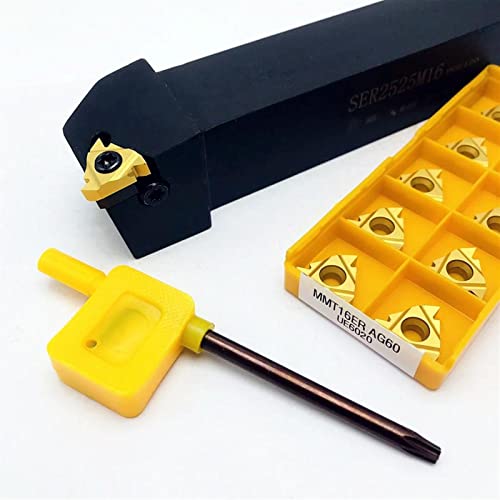 Porta herramienta para torneado con inserto carburo miniatura 4