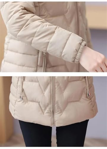 Cozy Red Women's Down Cotton Jacket – The Perfect Winter Essential! - Image 2