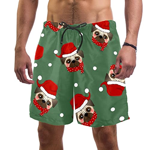 Maillots de bain pour hommes avec motif carlin rigolo et original