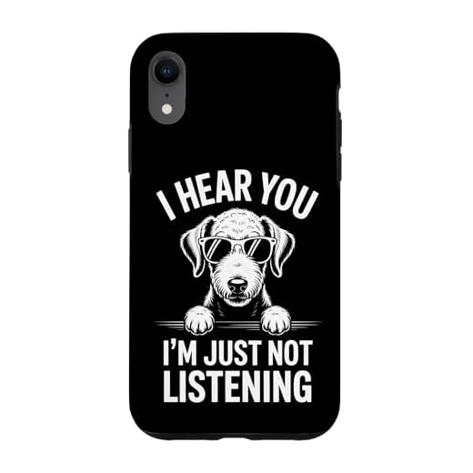 Be A Bedlington Terrier Dog Funny Bedlington Terrier Case for iPhone XR