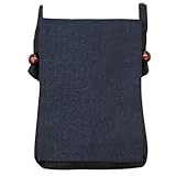 むら染め（鉄紺）お祭り！ショルダーポシェット！縦型