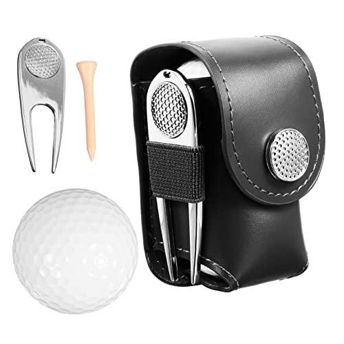 Outil de relève-pitch et tees de golf en trousse ergonomique UPKOCH